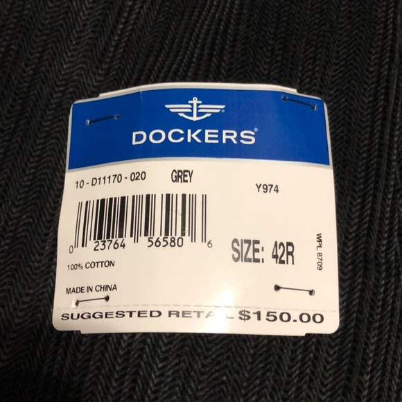 Dockers | Dress | Corduroy Sport Coat Blazer 42 REG Two Button Single Vent - Picture 12 of 16
